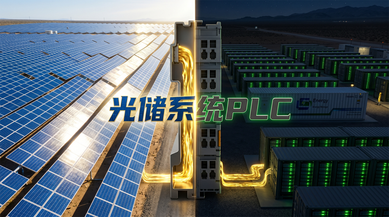 一片乌云飘过，百万级光储电站若何做到不跳闸？国产PLC在幕后疯狂输出